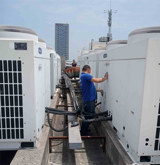 勉县中央空调制热和不制冷系统维修方法